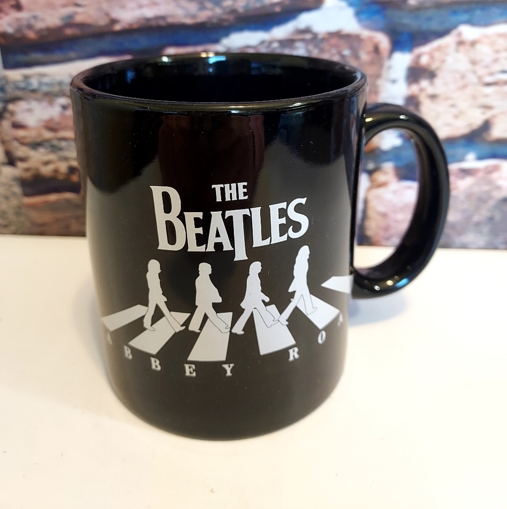 The Beatles Abbey Road Black Coffee Tea Mug